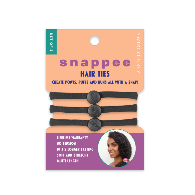 Snappee The Original Ponytail Holders 3-pack