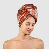 Frizz Reducing Turban Drying Towel The Luxe