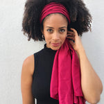 Satin Head Scarf for Naturally Curly Hair - SWIRLYCURLY